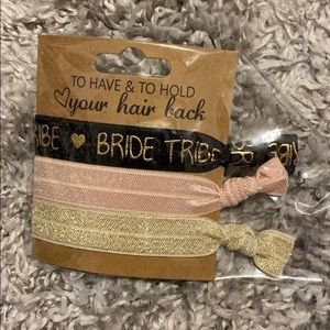 Bride tribe hair ties